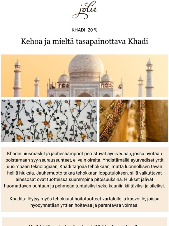 Khadi -20 %🌿