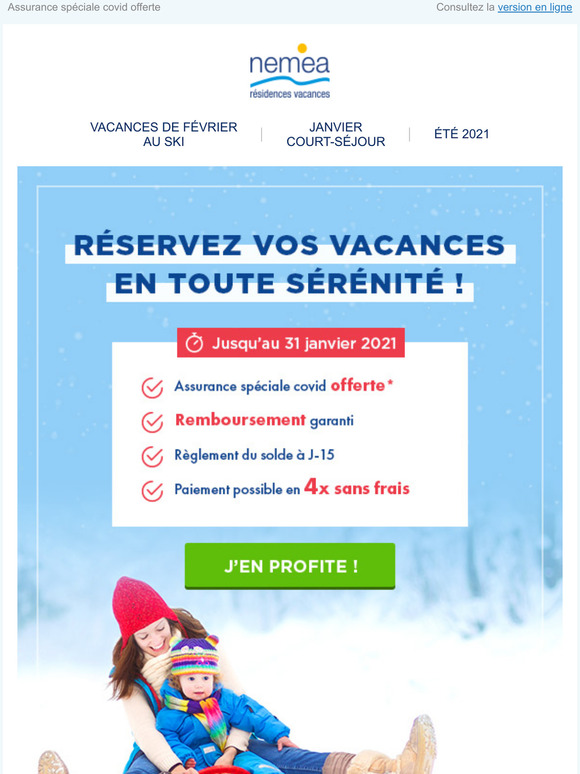 Réservez vos vacances en toute sérénité !