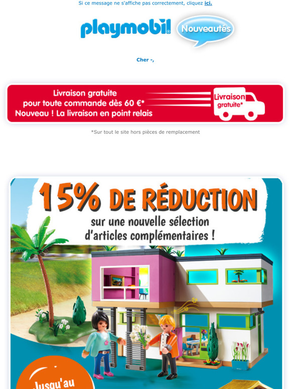 Frais de port gratuit playmobil Clearance