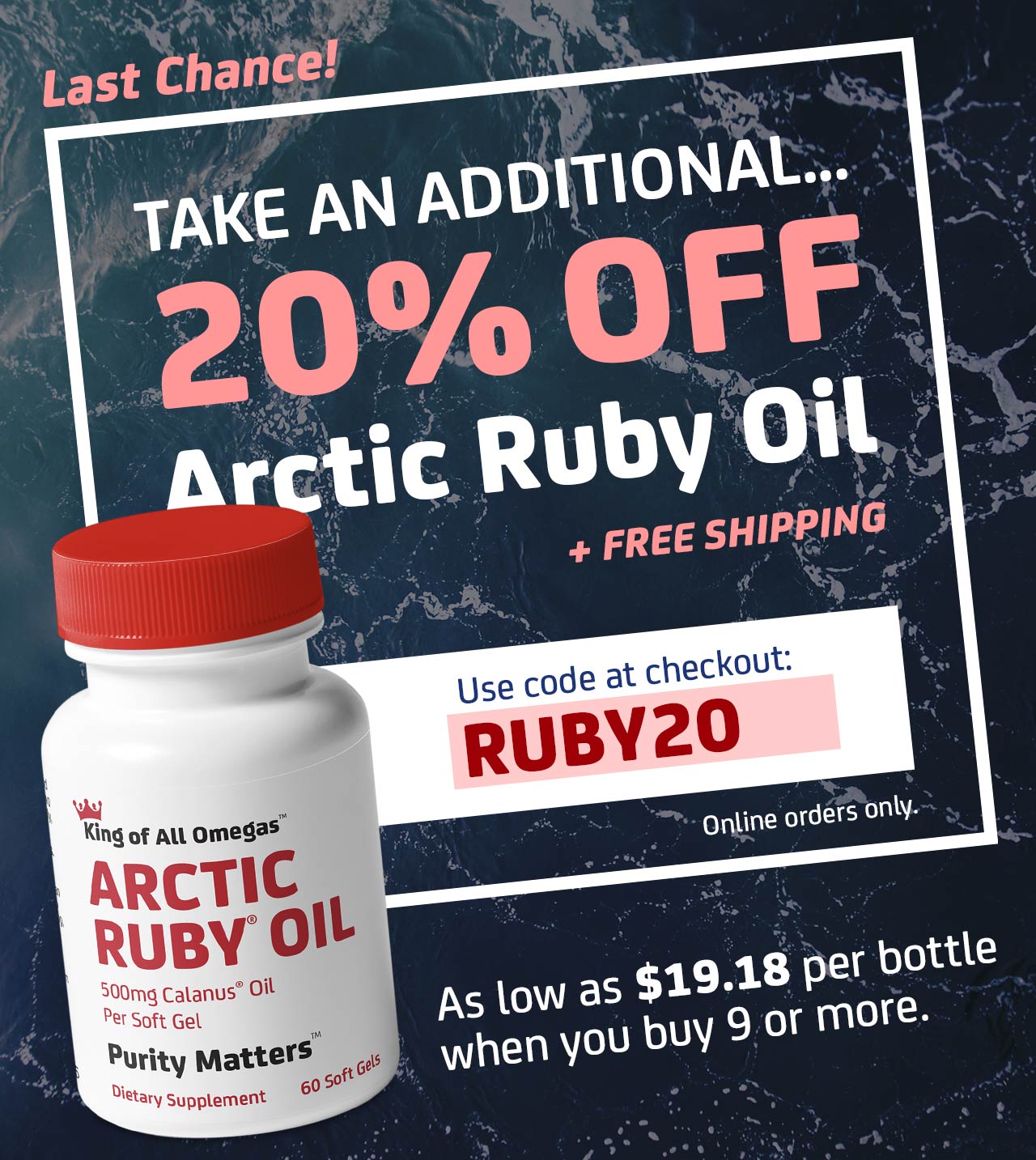 IMMUNOCORP Take An Extra 20 Off—Arctic Ruby Oil! Milled