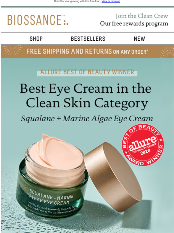 allure best eye cream