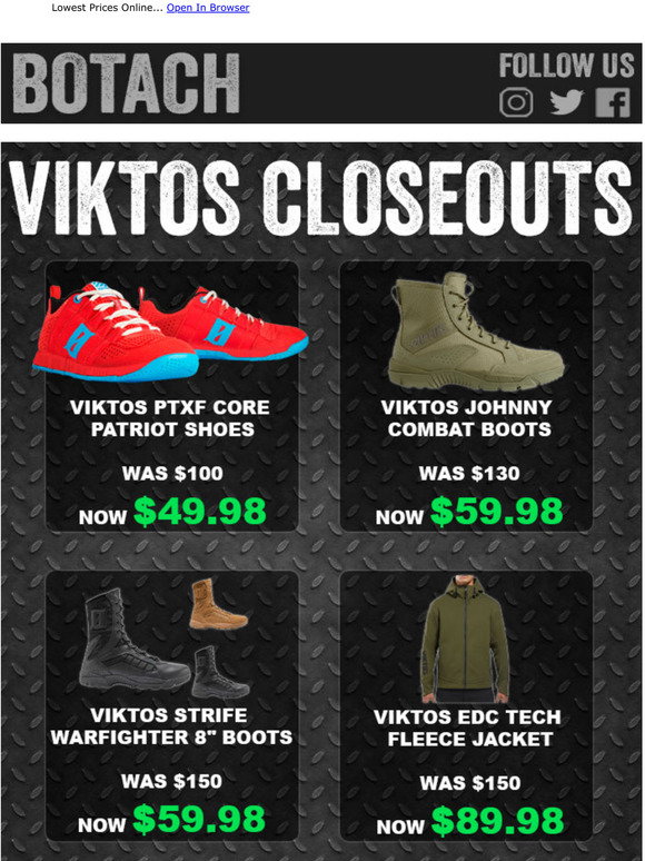 Botach Store Botach Tactical: Viktos Closeouts I Up To 60% Off Retail - Shop Now ...