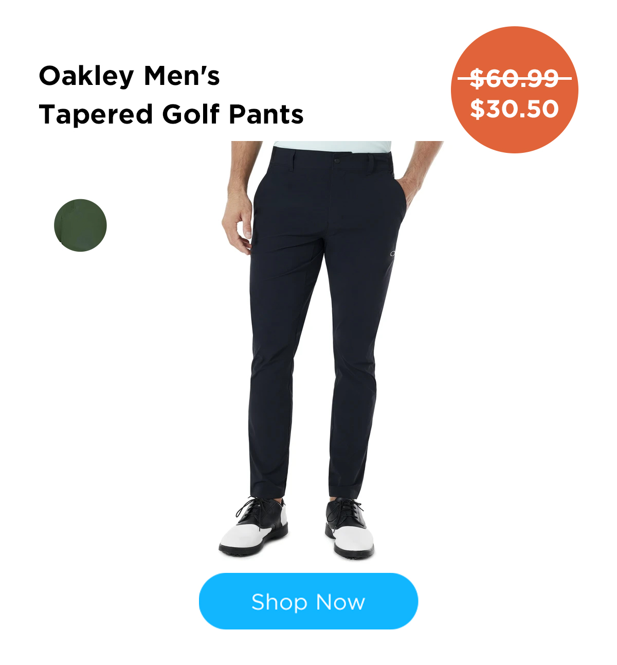 oakley men's tapered golf pants