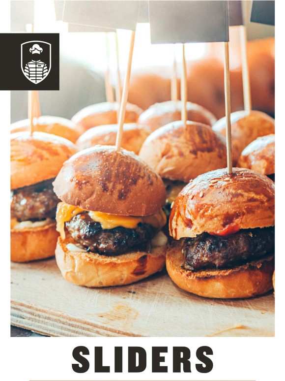 Sliders - the perfect mid-week meal