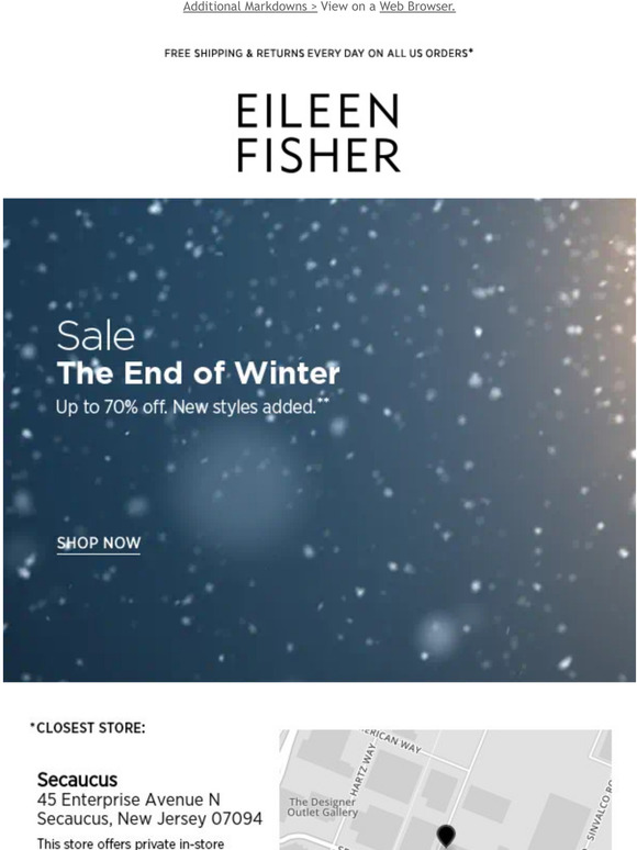 eileen fisher outlet nj