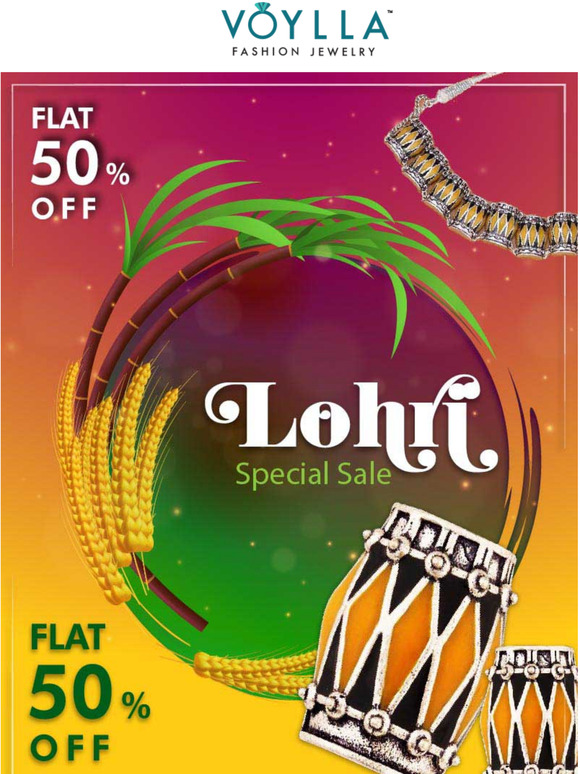 Lohri Special Sale | FLAT 50% OFF