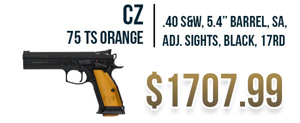 CZ 75 TSO available at Impact Guns!