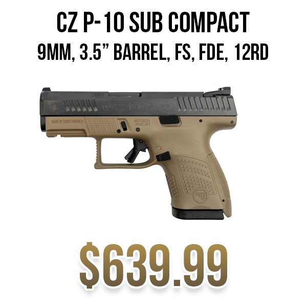 CZ P-10 S available at Impact Guns!