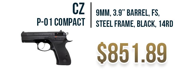 CZ P-01 Compact available at Impact Guns!