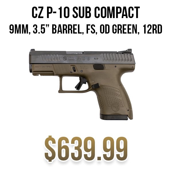 CZ P-10 S available at Impact Guns!