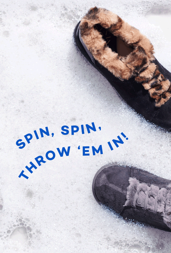 can bzees shoes be washed