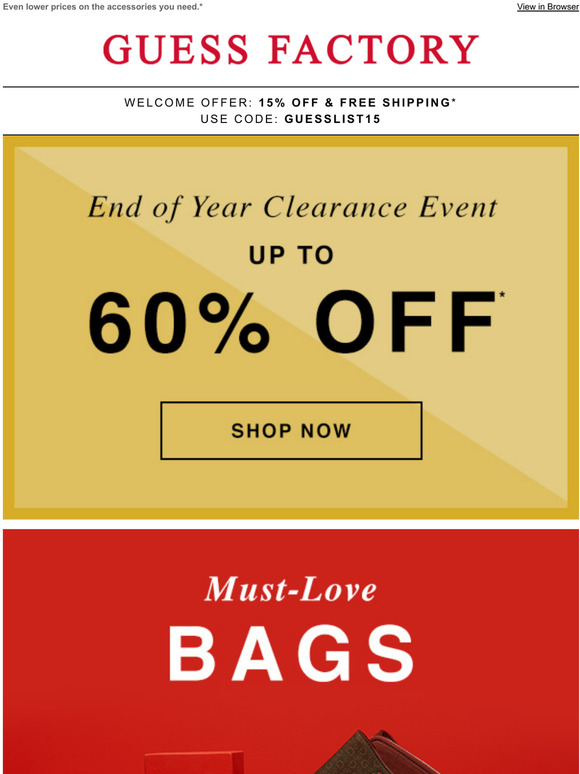 guess factory discount code canada