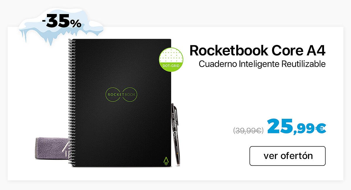 Rocketbook A4 libreta reutilizable
