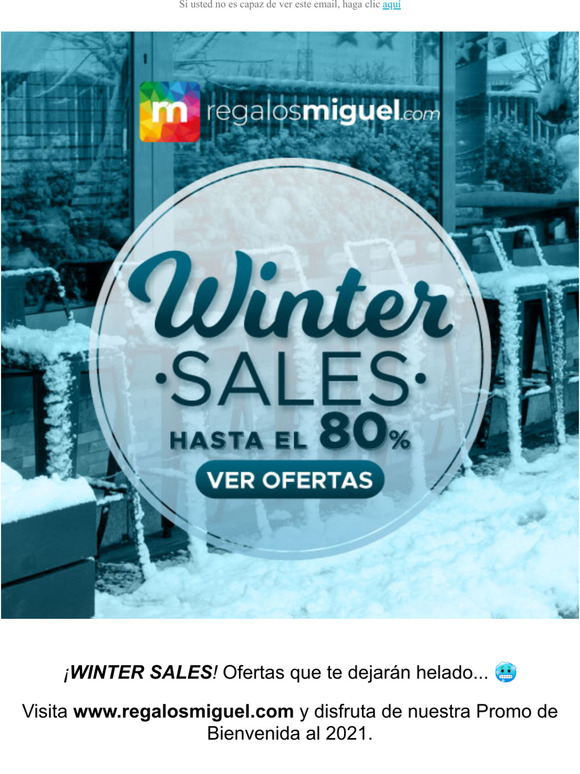 ⛄ Winter Sales - Rebajas Especiales de Invierno 🪑
