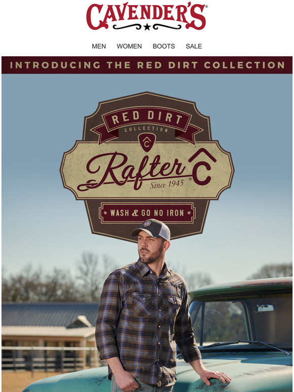 Cavender's: Introducing the Red Dirt Collection by Rafter C | Milled