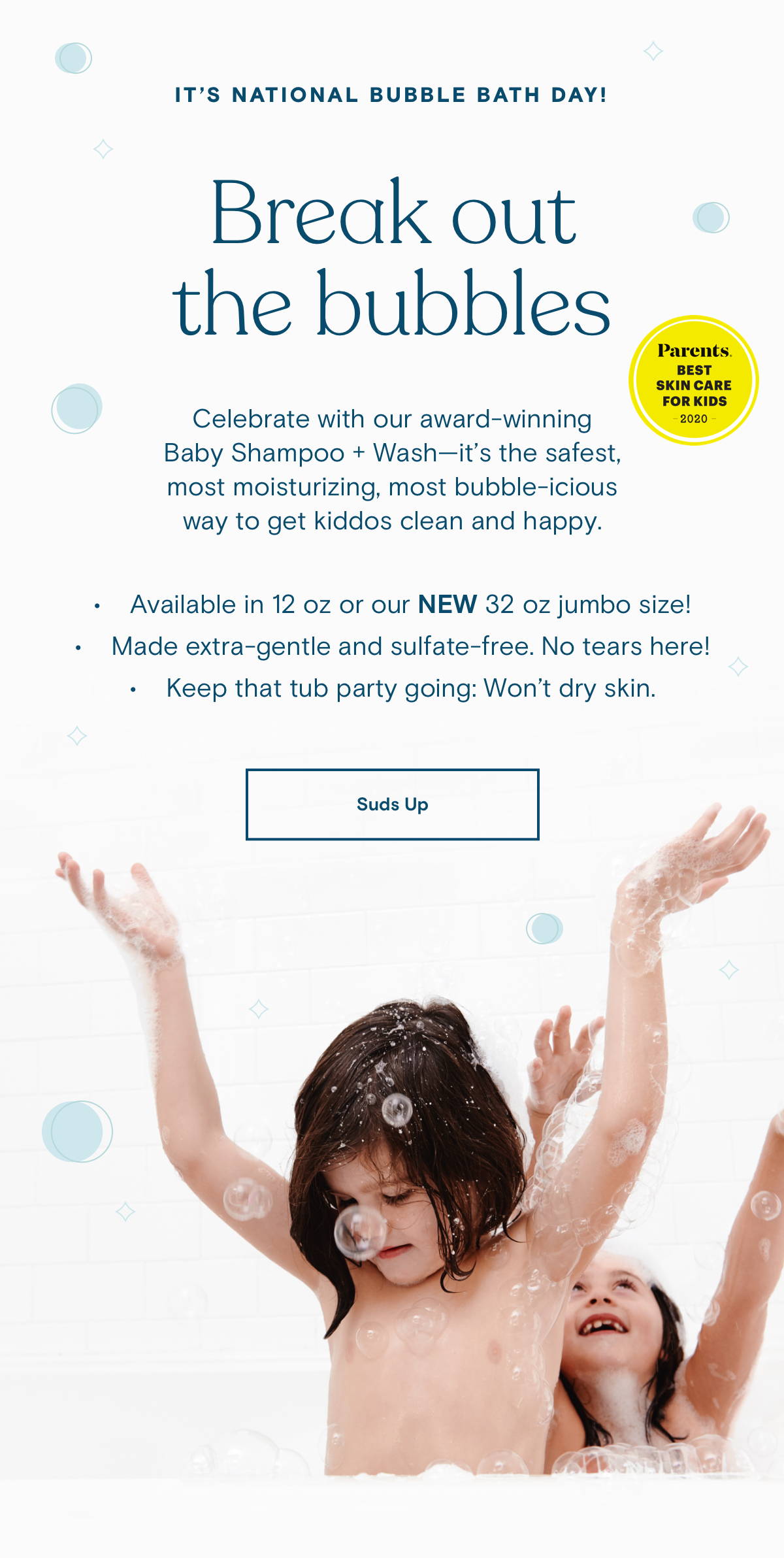 Pipette Celebrate National Bubble Bath Day 🛁 Milled