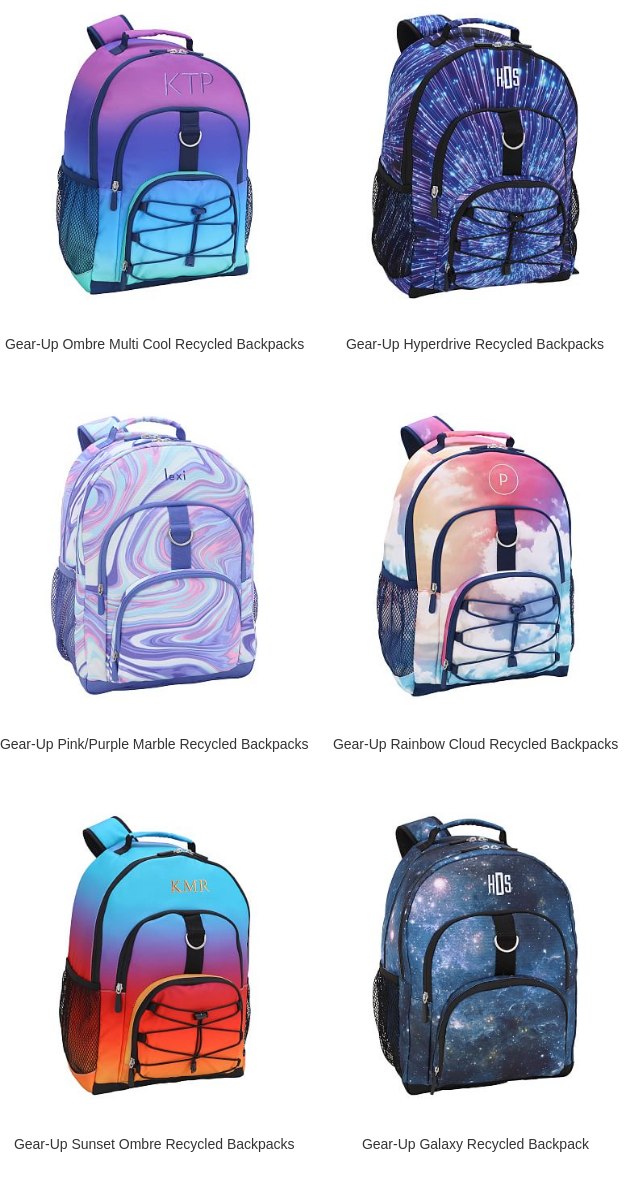 gear up ombre backpack