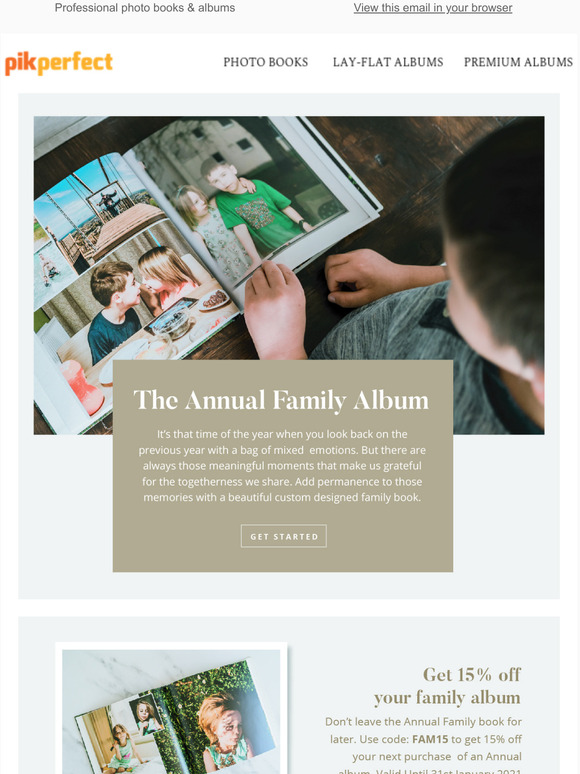 15% Off Your Annual Family Book