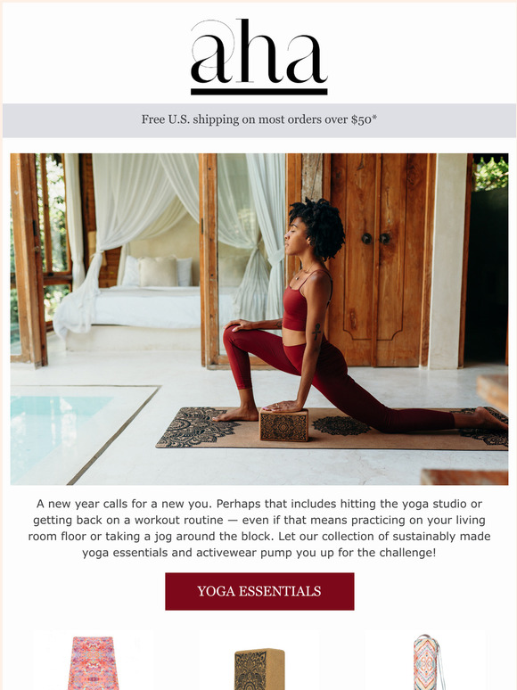 Yoga & workout gear for a new you
