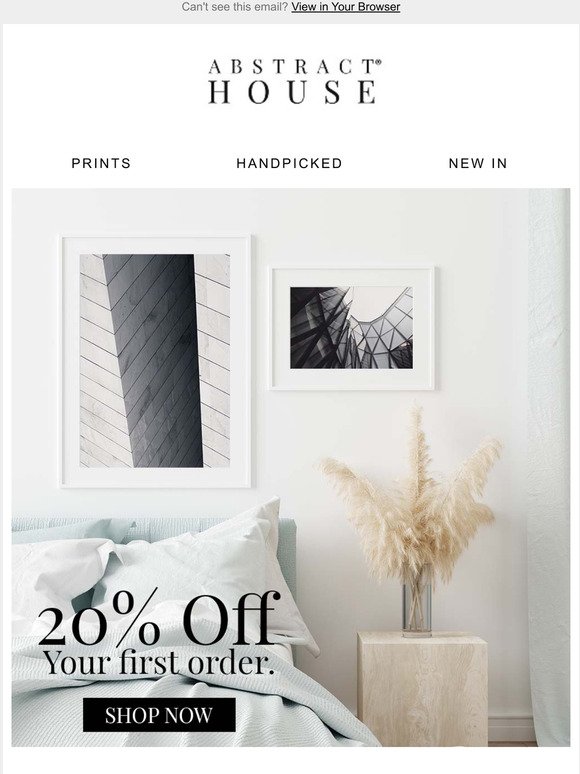 Quality Art Delivered with 20% Off.