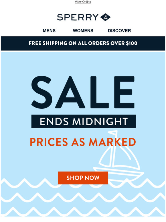 sperry coupons