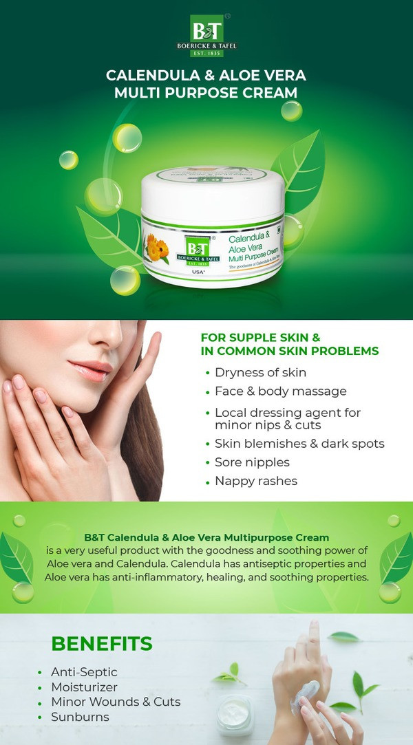 b&t calendula & aloe vera multipurpose cream