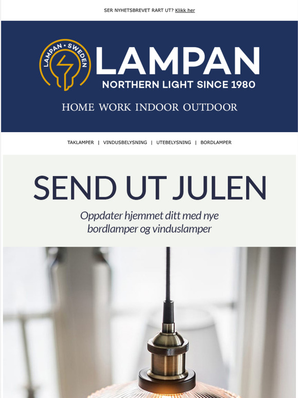 Send ut julen med nye vinduslamper