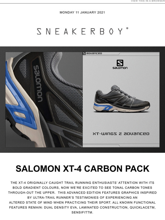 salomon sneaker boy