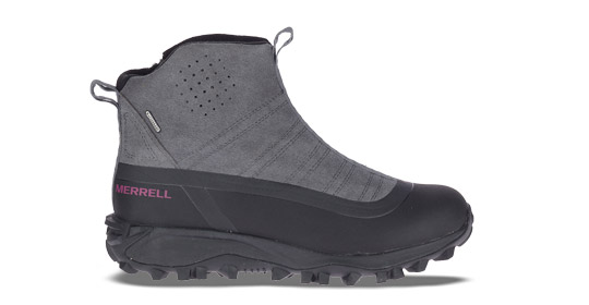 women's thermo snowdrift zip mid shell