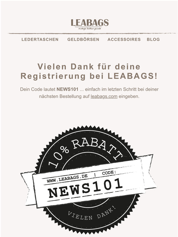Willkommen an Bord!