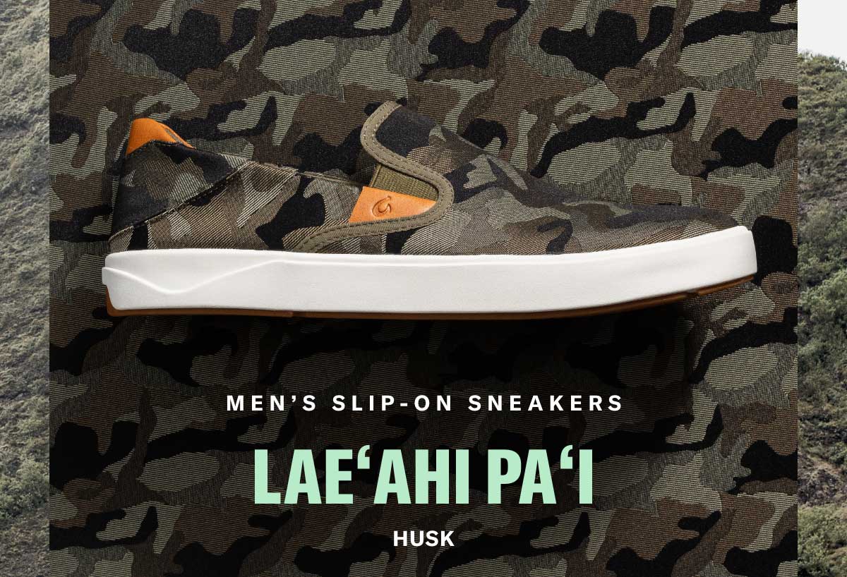 olukai camo shoes