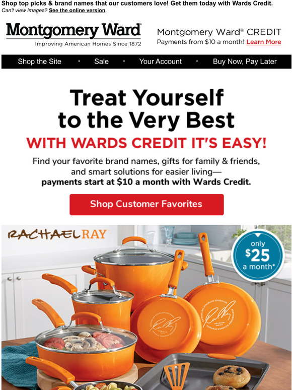 Montgomery Ward Get the Inside Scoop on Customer Favorites! Milled