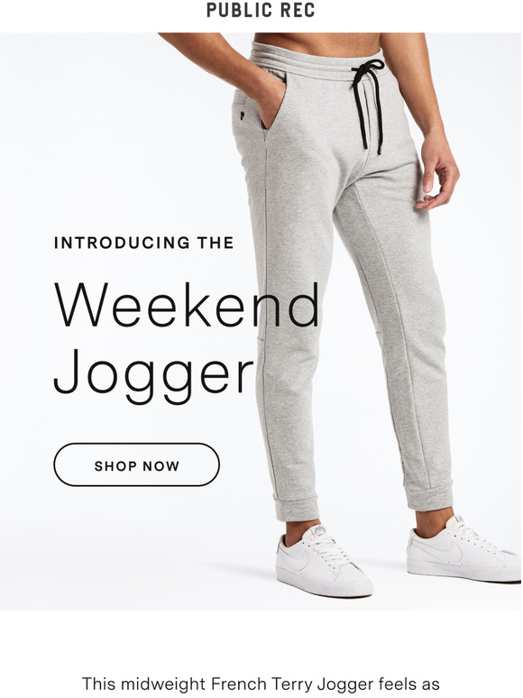 public rec weekend jogger