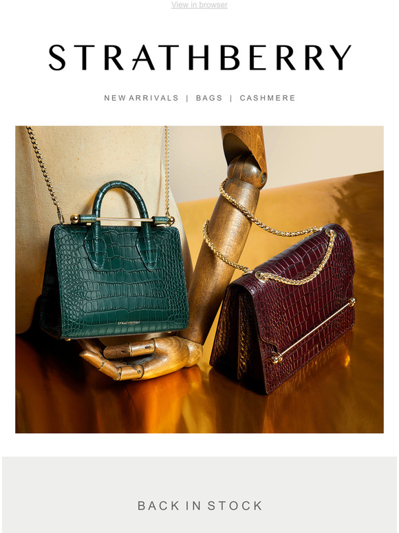 Naomi Osaka X Strathberry : Naomi Osaka Announces New Bag ...