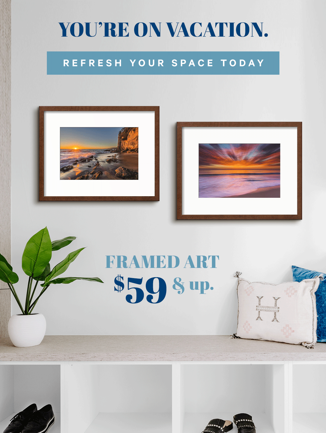 Art.fr FR 🌇 Never miss a sunset with beach art at 59 & up. 🌇 Milled