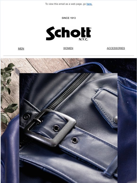 Schott NYC - @schottnyc P213 is now available in mustang.