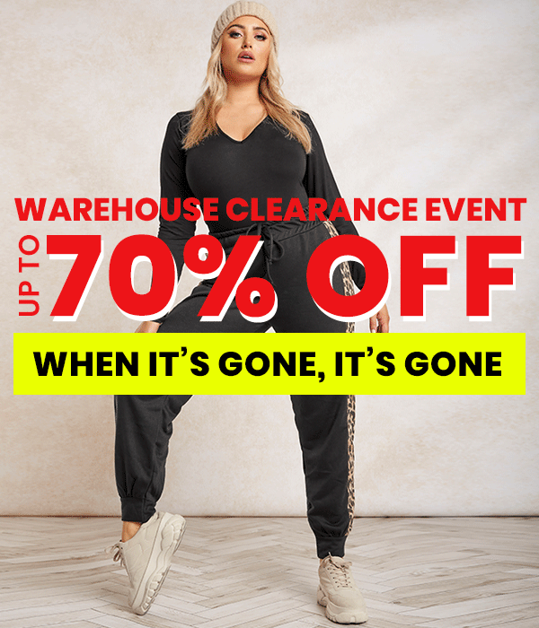 Plus size Warehouse clearance