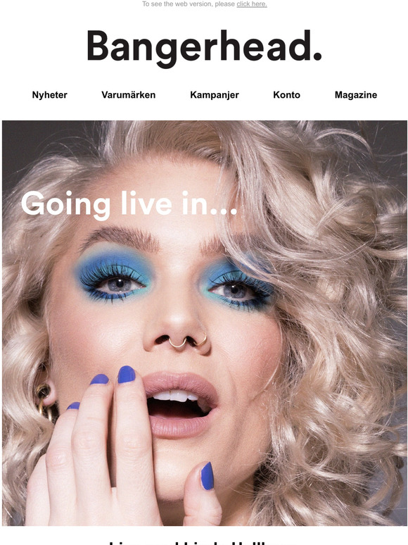 Live shopping med makeup-gurun Linda Hallberg!