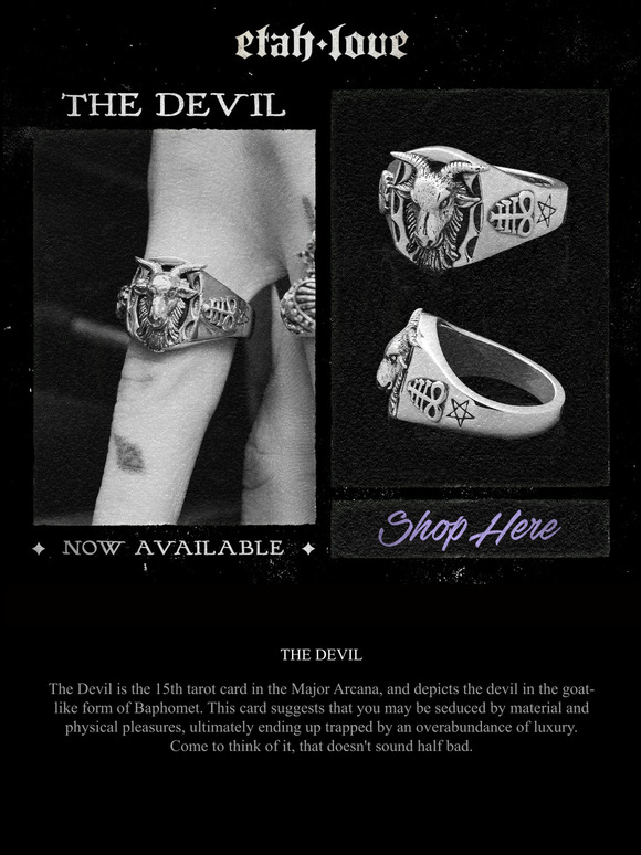 Etah Love Convert The Devil — Now Available Milled