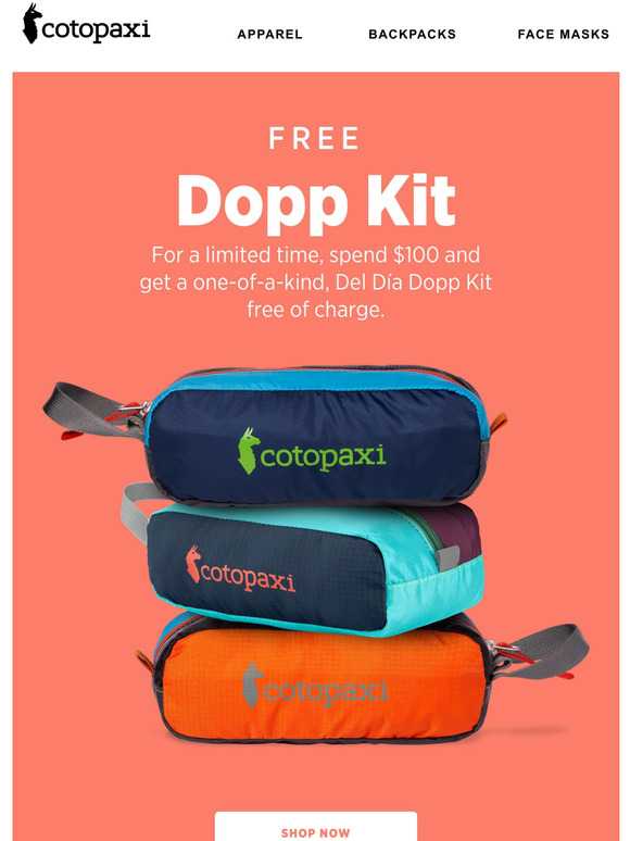 dopp kit cotopaxi