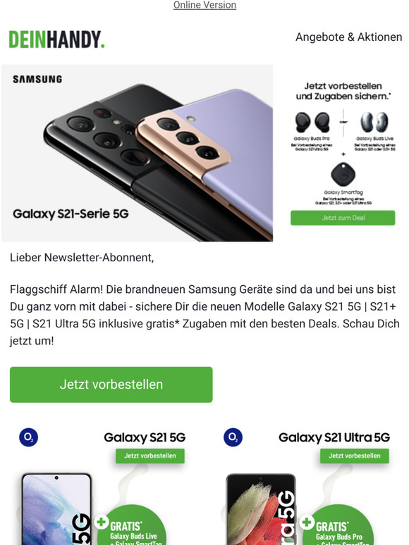 SAMSUNG FLAGGSCHIFF: Galaxy S21 5G |Plus 5G | Ultra 5G