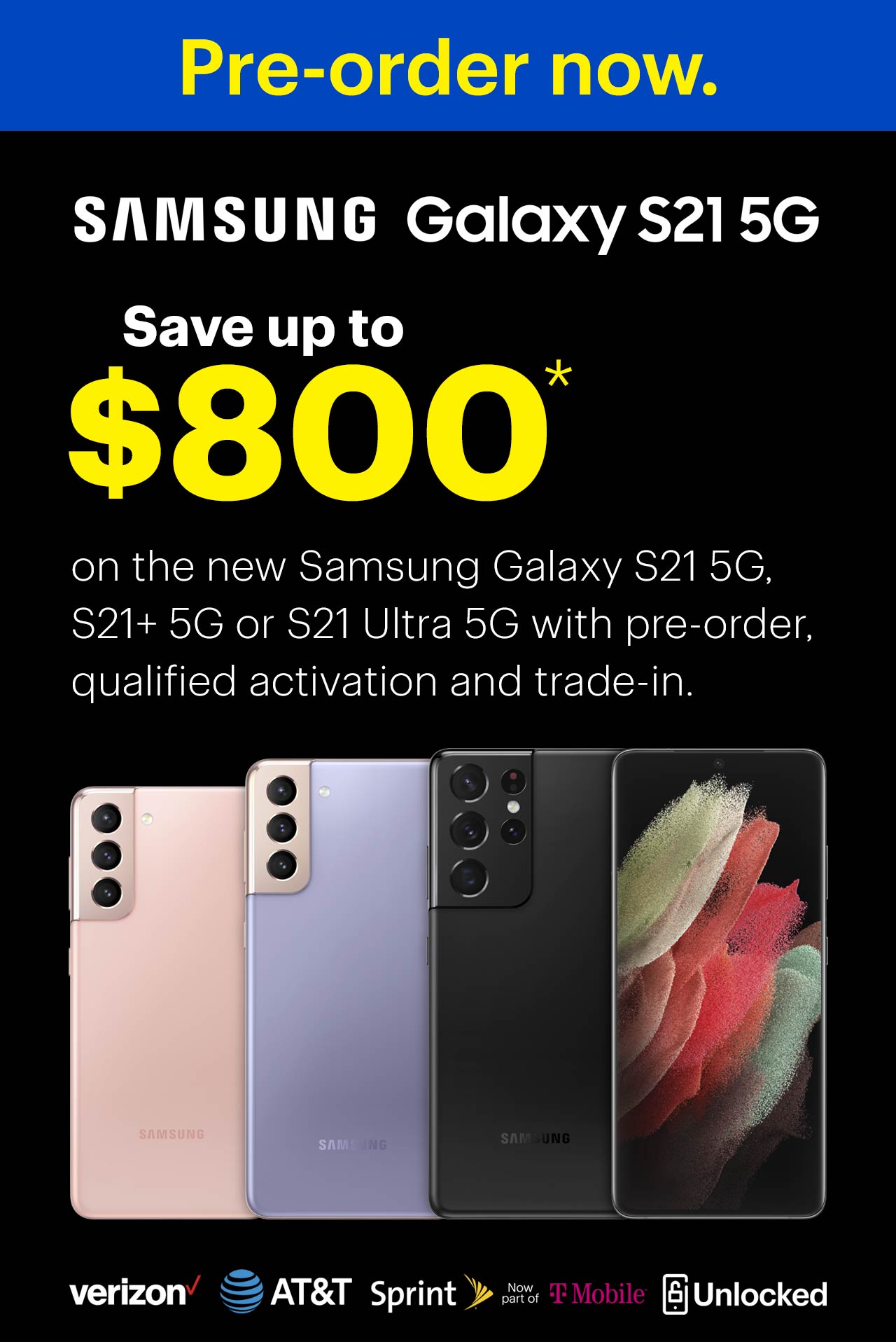 Best Buy Save Up To 800 On The New Samsung Galaxy S21 5g Series Milled