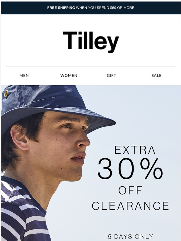 tilley winter hat clearance