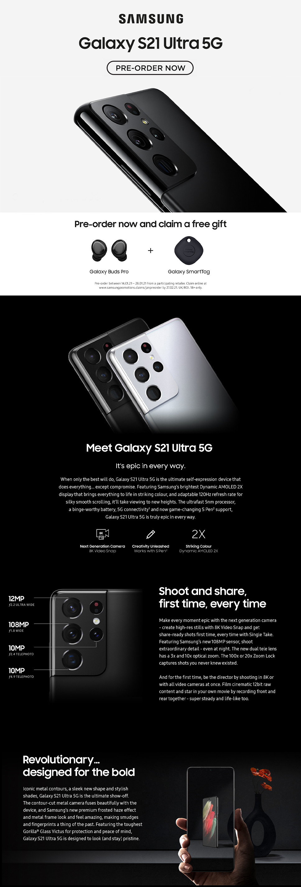 galaxy s21 ultra pre order