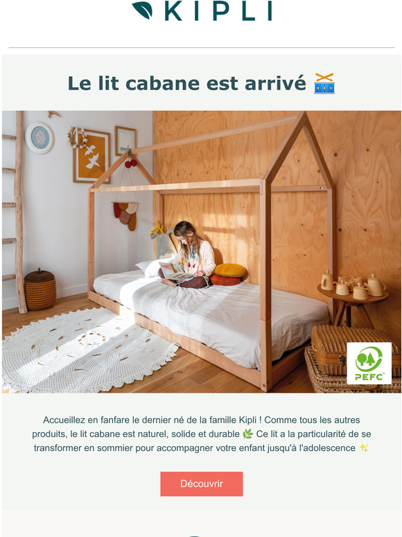 Kipli Fr Nouvelle Annee Nouveau Produit Le Lit Cabane Est Arrive Milled