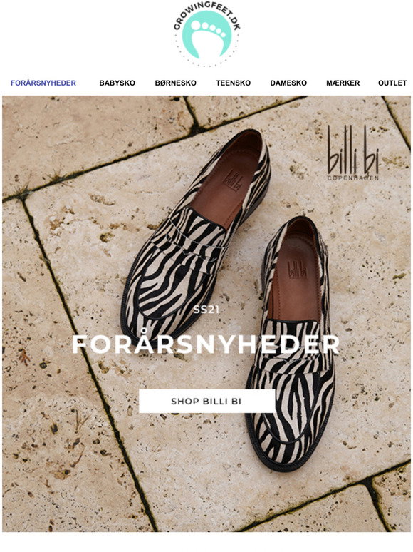 growingfeet.dk: ❤ NYHED - Billi Bi loafers - Love ❤ | Milled