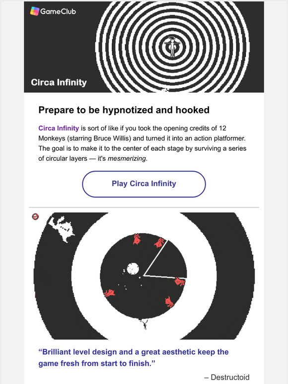 Pick of the Week: Circa Infinity