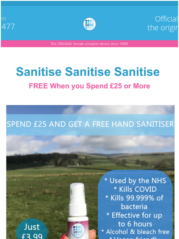 Stop and Sanitise! 😷