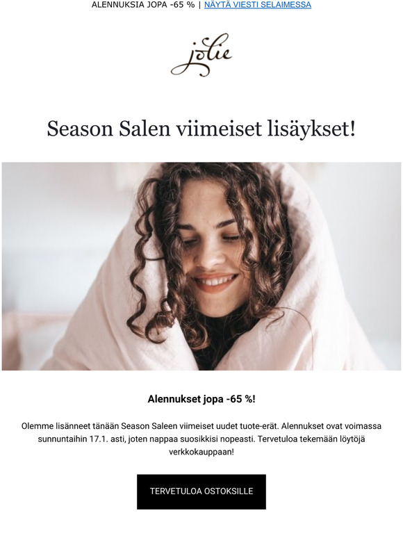 ✨Viimeiset lisäykset Season Saleen