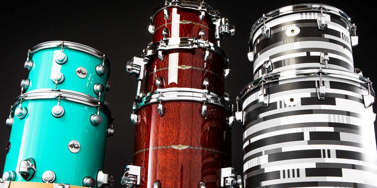 Sweetwater 7 Stunning Drum Sets Milled